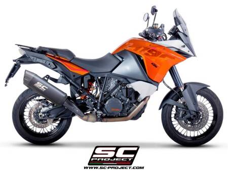 SC-Project tłumik końcowy Adventure Matt Black tytan KTM 1190 ADVENTURE