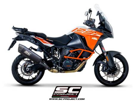 SC-Project tłumik końcowy Adventure Matt Black tytan KTM 1290 SUPER ADVENTURE (2017 – 2020)