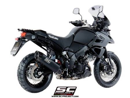 SC-Project tłumik końcowy Adventure Matt Black tytan Suzuki V-STROM 1000 (2017 – 2019)