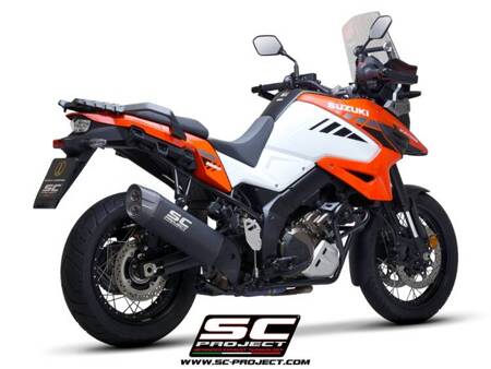 SC-Project tłumik końcowy Adventure Matt Black tytan Suzuki V-STROM 1050 XT (2020 – 2024)