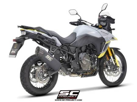 SC-Project tłumik końcowy Adventure Matt Black tytan Suzuki V-STROM 800DE / 800SE (2023 – 2024)