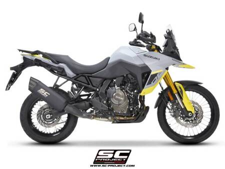 SC-Project tłumik końcowy Adventure Matt Black tytan Suzuki V-STROM 800DE / 800SE (2023 – 2024)