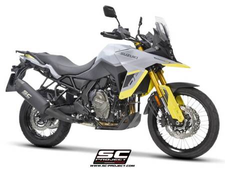 SC-Project tłumik końcowy Adventure Matt Black tytan Suzuki V-STROM 800DE / 800SE (2023 – 2024)