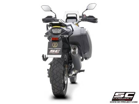 SC-Project tłumik końcowy Adventure Matt Black tytan Suzuki V-STROM 800DE / 800SE (2023 – 2024)