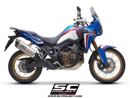 SC-Project tłumik końcowy Adventure tytan Honda CRF1000L AFRICA TWIN (2016 - 2019) - ADVENTURE