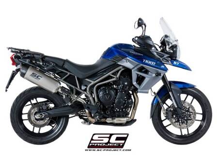 SC-Project tłumik końcowy Adventure tytan Triumph TIGER 800 (2017 – 2020) XR/ XC/ XCA/ XCX/ XRX/ XRT