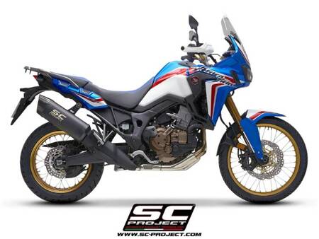 SC-Project tłumik końcowy Adventure tytan matt black Honda CRF1000L AFRICA TWIN (2016 - 2019) - ADVENTURE