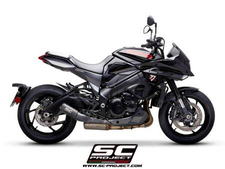 SC-Project tłumik końcowy CR-T Matt Black tytan Suzuki KATANA (2019 – 2020)