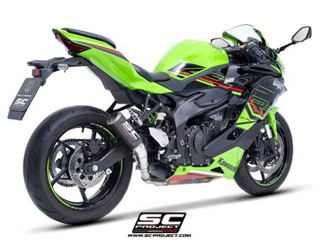 SC-Project tłumik końcowy CR-T carbon Kawasaki NINJA ZX-4R - RR (2024)