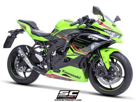 SC-Project tłumik końcowy CR-T carbon Kawasaki NINJA ZX-4R - RR (2024)