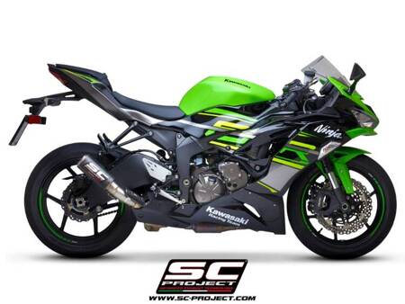 SC-Project tłumik końcowy CR-T carbon Kawasaki NINJA ZX-6R (2019-2021)