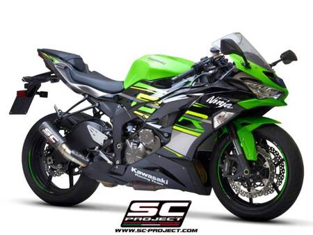 SC-Project tłumik końcowy CR-T carbon Kawasaki NINJA ZX-6R (2019-2021)