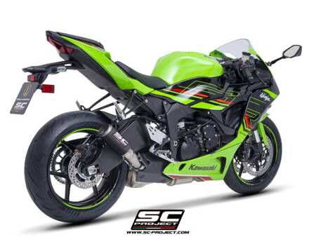 SC-Project tłumik końcowy CR-T carbon Kawasaki NINJA ZX-6R (2024)