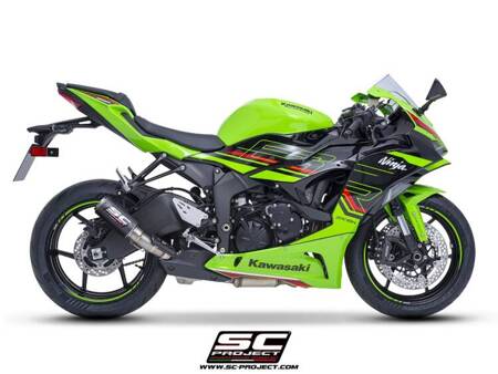 SC-Project tłumik końcowy CR-T carbon Kawasaki NINJA ZX-6R (2024)