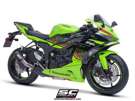 SC-Project tłumik końcowy CR-T carbon Kawasaki NINJA ZX-6R (2024)