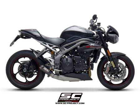 SC-Project tłumik końcowy CR-T carbon Triumph SPEED TRIPLE 1050 (2018 - 2020) - S – RS