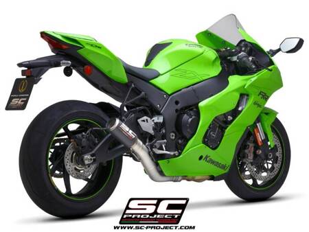 SC-Project tłumik końcowy CR-T carbon + decat Kawasaki NINJA ZX-10R - RR (2021 – 2024)