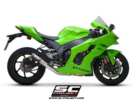 SC-Project tłumik końcowy CR-T carbon + decat Kawasaki NINJA ZX-10R - RR (2021 – 2024)