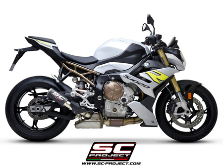 SC-Project tłumik końcowy CR-T carbon z siatką BMW S 1000R (2021-2024)