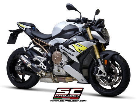 SC-Project tłumik końcowy CR-T carbon z siatką BMW S 1000R (2021-2024)