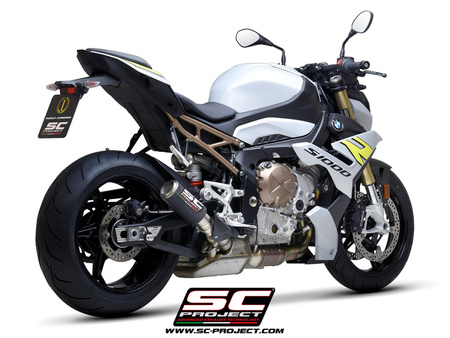 SC-Project tłumik końcowy CR-T carbon z siatką BMW S 1000R (2021-2024)