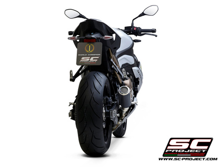 SC-Project tłumik końcowy CR-T carbon z siatką BMW S 1000R (2021-2024)