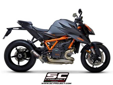 SC-Project tłumik końcowy CR-T carbon z siatką KTM 1290 SUPER DUKE R (2020)