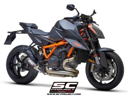 SC-Project tłumik końcowy CR-T carbon z siatką KTM 1290 SUPER DUKE R (2020)