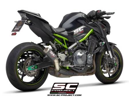 SC-Project tłumik końcowy CR-T carbon z siatką Kawasaki Z900 (2017-2019)