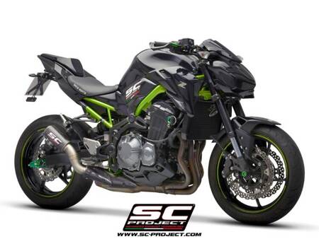 SC-Project tłumik końcowy CR-T carbon z siatką Kawasaki Z900 (2017-2019)