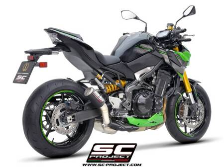 SC-Project tłumik końcowy CR-T carbon z siatką Kawasaki Z900 (2020-2024)