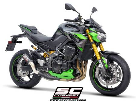 SC-Project tłumik końcowy CR-T carbon z siatką Kawasaki Z900 (2020-2024)