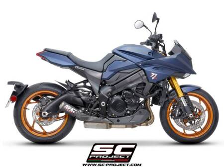 SC-Project tłumik końcowy CR-T carbon z siatką Suzuki KATANA (2022 – 2024)