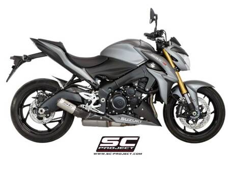 SC-Project tłumik końcowy CR-T catbon z siatką Suzuki GSX-S1000 (2017- 2020) – F