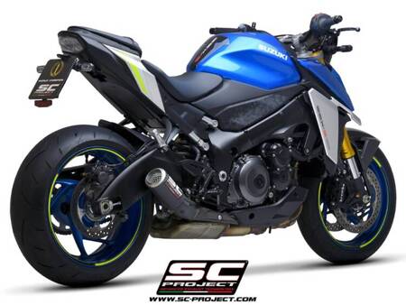 SC-Project tłumik końcowy CR-T catbon z siatką Suzuki GSX-S1000 (2021 - 2024)