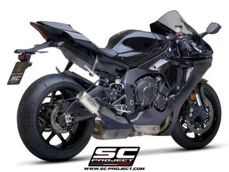 SC-Project tłumik końcowy CR-T tytan Yamaha R1 (2017 - 2019) – R1M