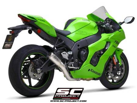 SC-Project tłumik końcowy CR-T tytan + decat Kawasaki NINJA ZX-10R - RR (2021 – 2024)