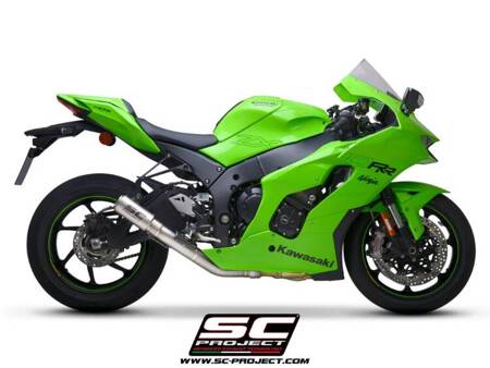 SC-Project tłumik końcowy CR-T tytan + decat Kawasaki NINJA ZX-10R - RR (2021 – 2024)