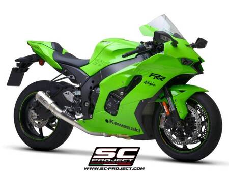 SC-Project tłumik końcowy CR-T tytan + decat Kawasaki NINJA ZX-10R - RR (2021 – 2024)