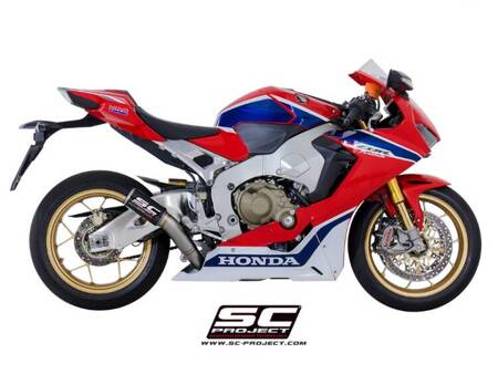 SC-Project tłumik końcowy CR-T tytan z siatką Honda CBR1000RR (2017 - 2019) - SP – SP2