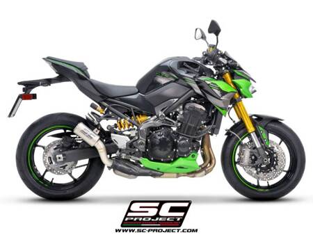 SC-Project tłumik końcowy CR-T tytan z siatką Kawasaki Z900 (2020-2024)