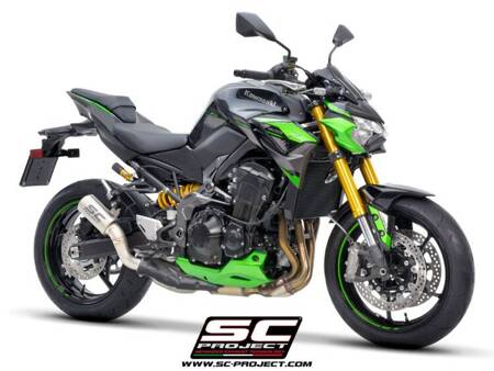 SC-Project tłumik końcowy CR-T tytan z siatką Kawasaki Z900 (2020-2024)