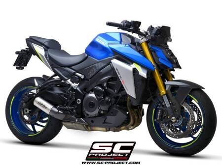 SC-Project tłumik końcowy CR-T tytan z siatką Suzuki GSX-S1000 (2021 - 2024)