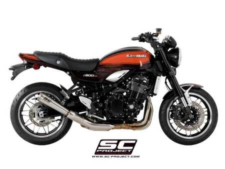 SC-Project tłumik końcowy Conic 70s stalowy Kawasaki Z900 RS (2018 - 2020) – Cafe