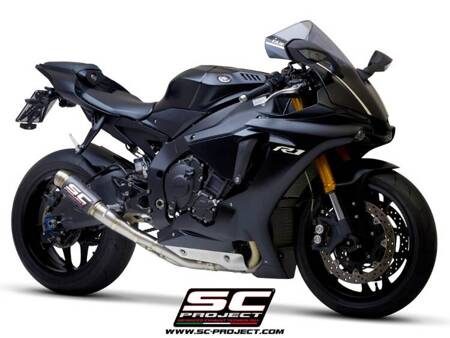 SC-Project tłumik końcowy GP70-R carbon + decat Yamaha R1 (2020 – 2024) – R1M