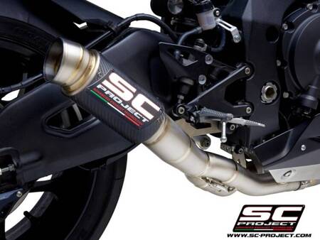 SC-Project tłumik końcowy GP70-R carbon + decat Yamaha R1 (2020 – 2024) – R1M