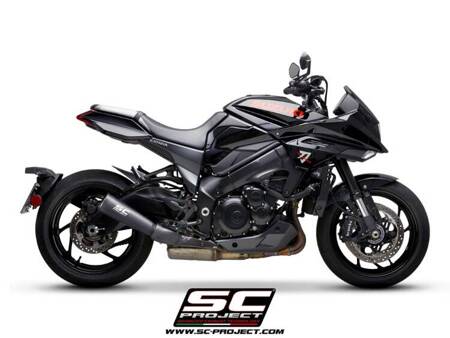 SC-Project tłumik końcowy Metal Black stalowy Suzuki KATANA (2019 – 2020)