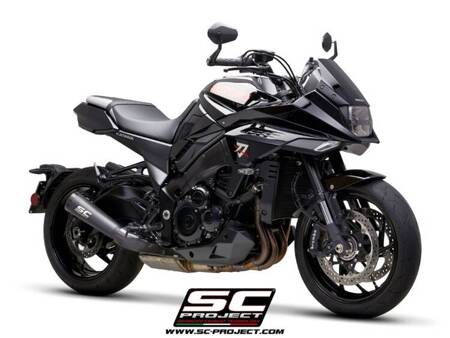 SC-Project tłumik końcowy Metal Black stalowy Suzuki KATANA (2019 – 2020)