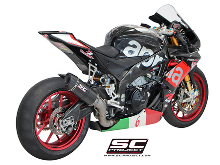 SC-Project tłumik końcowy Oval Carbon Aprilia RSV4 2015-2016