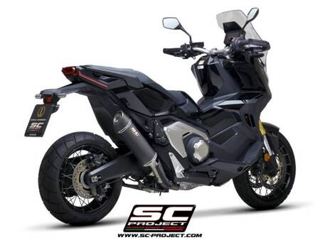 SC-Project tłumik końcowy Oval carbon Honda X-ADV 750 (2021 – 2024)